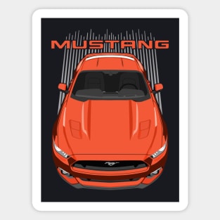 Mustang S550-GT-orange Magnet